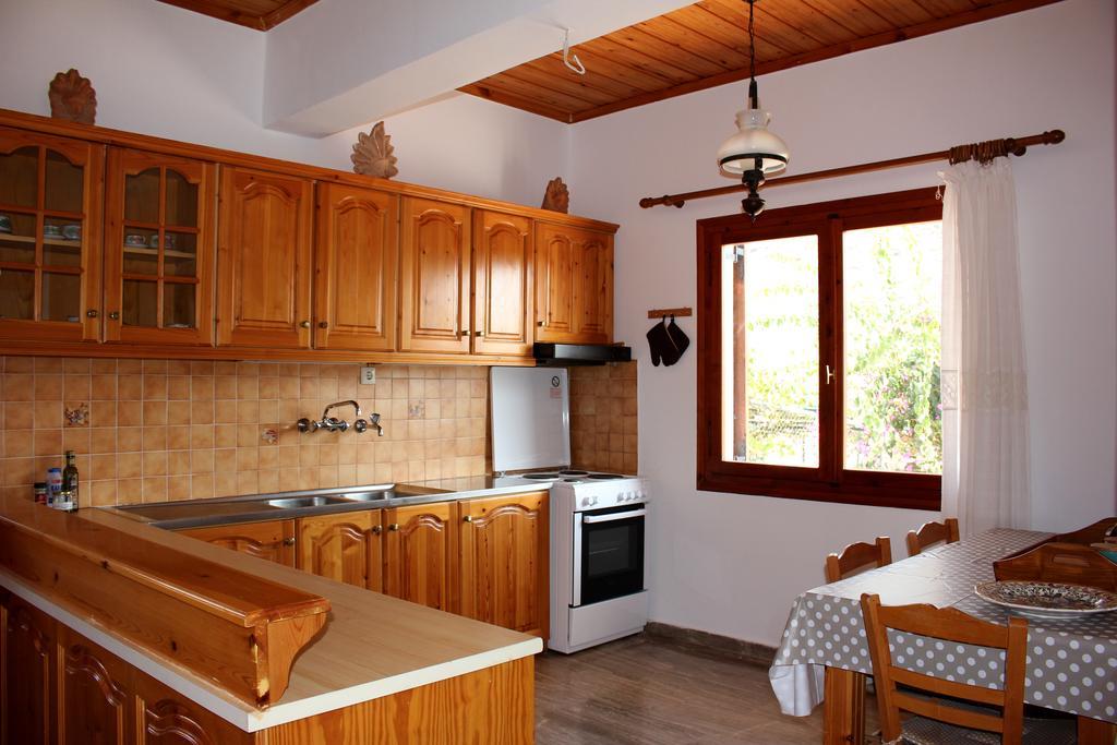 Theros Beach House Βίλα Σταυρός Εξωτερικό φωτογραφία