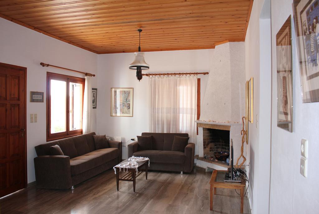 Theros Beach House Βίλα Σταυρός Εξωτερικό φωτογραφία